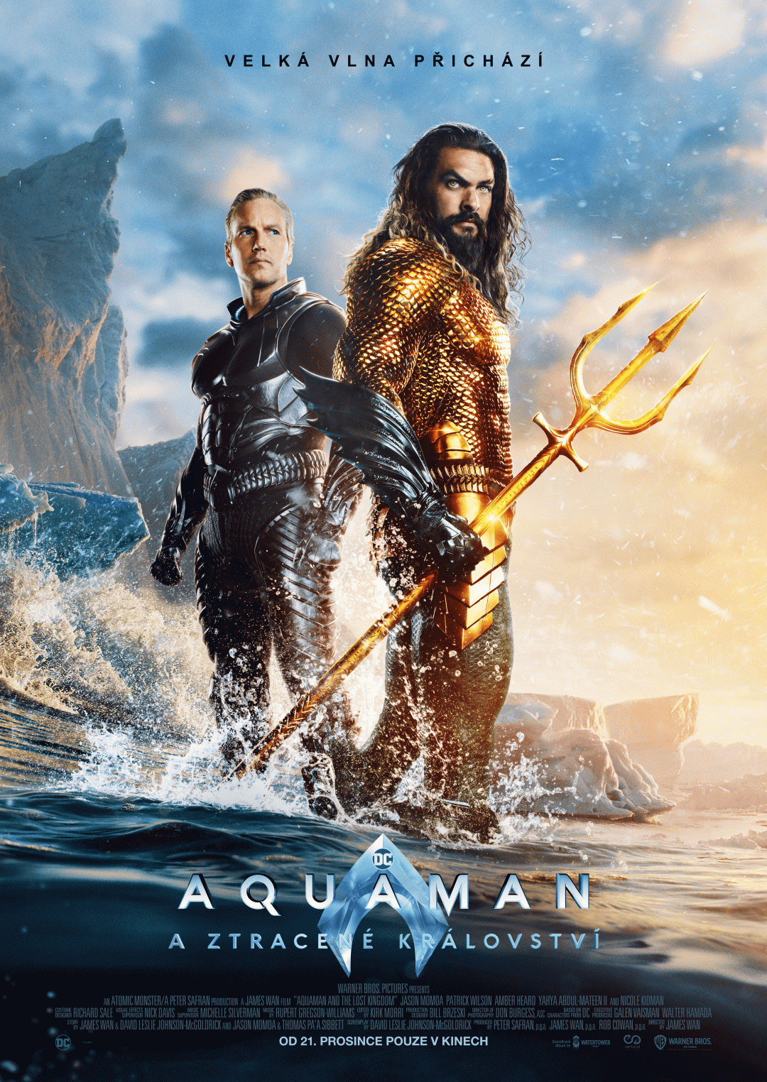 Aquaman a ztracené království poster