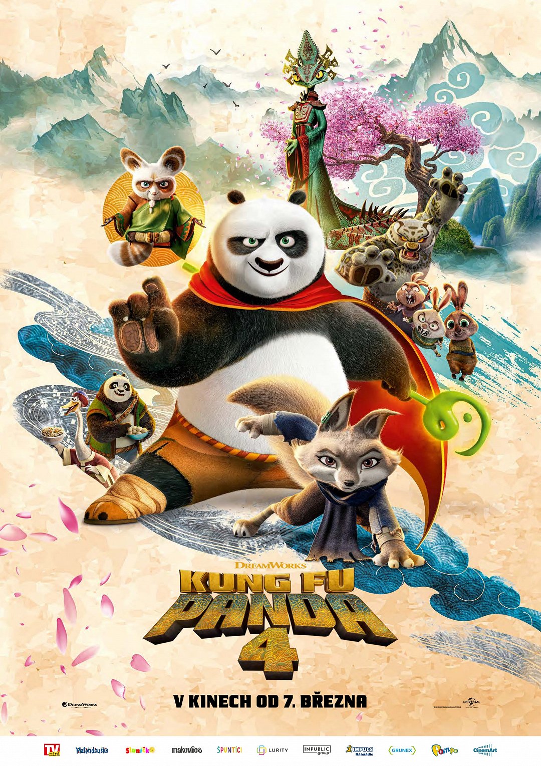 Kung Fu Panda 4 poster