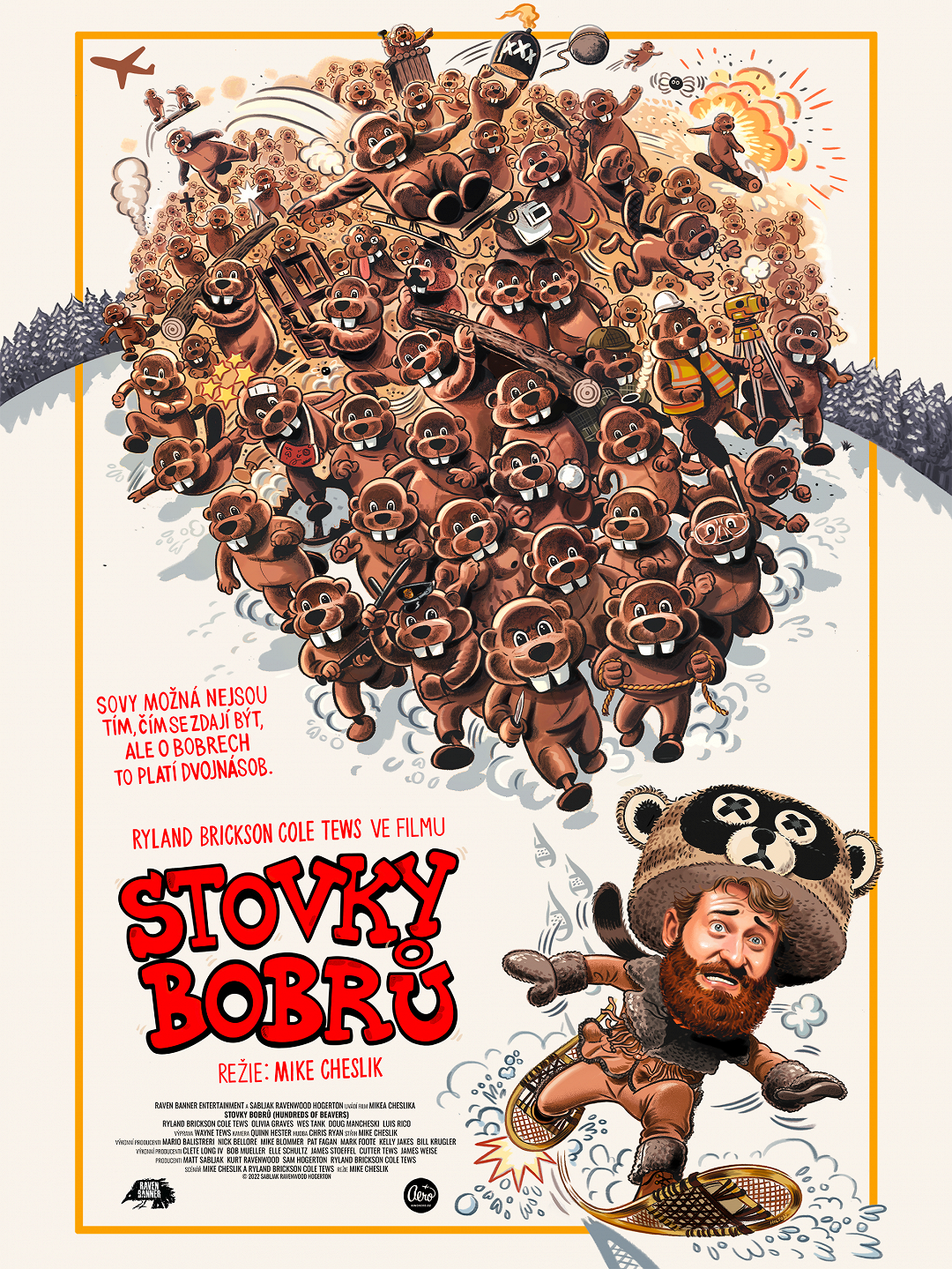 Stovky bobrů poster