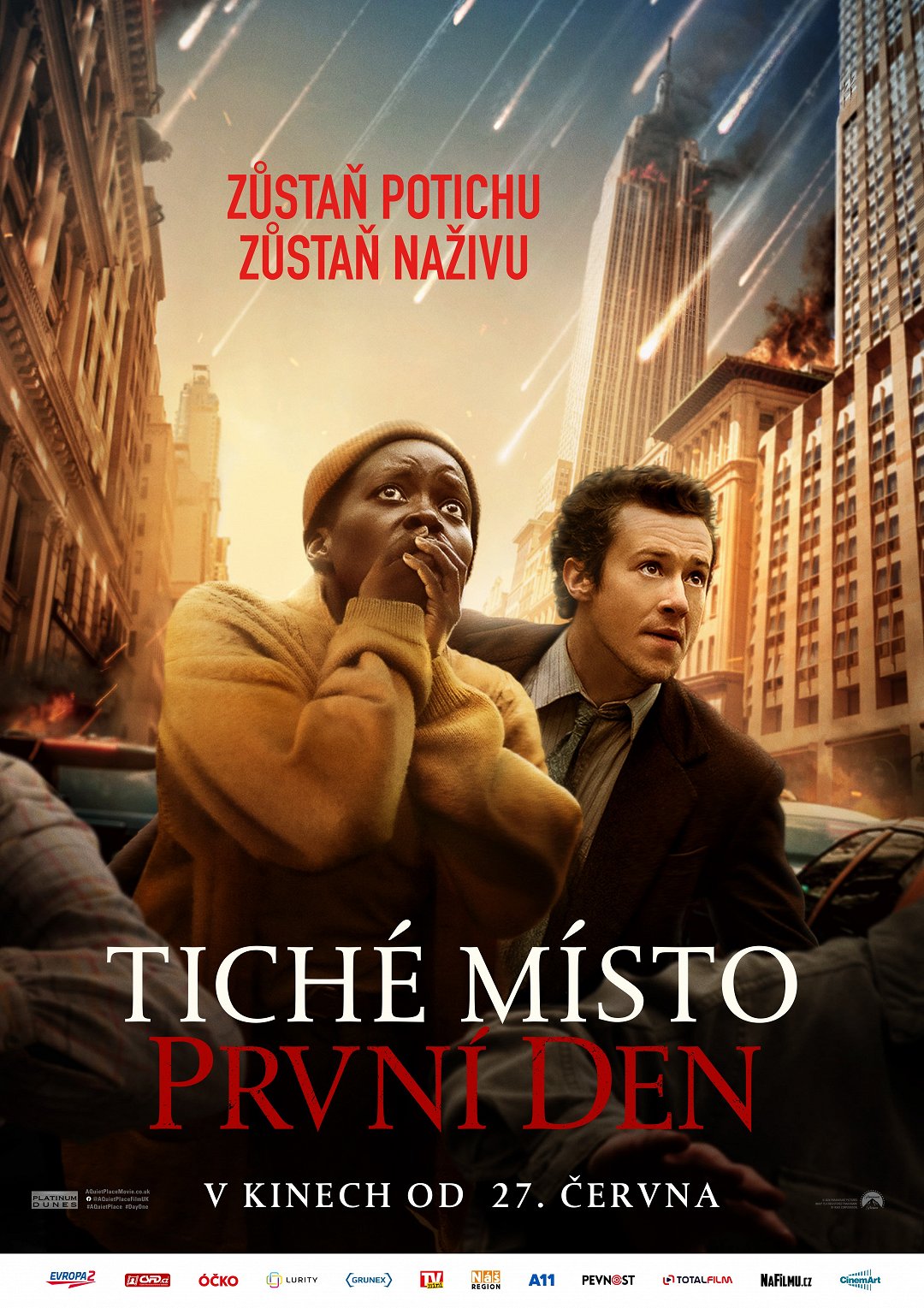 Tiché místo: První den poster
