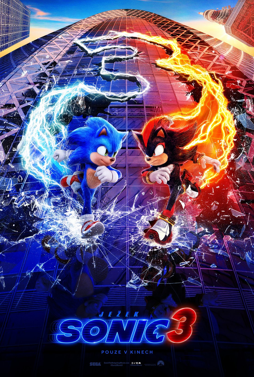 Ježek Sonic 3 poster