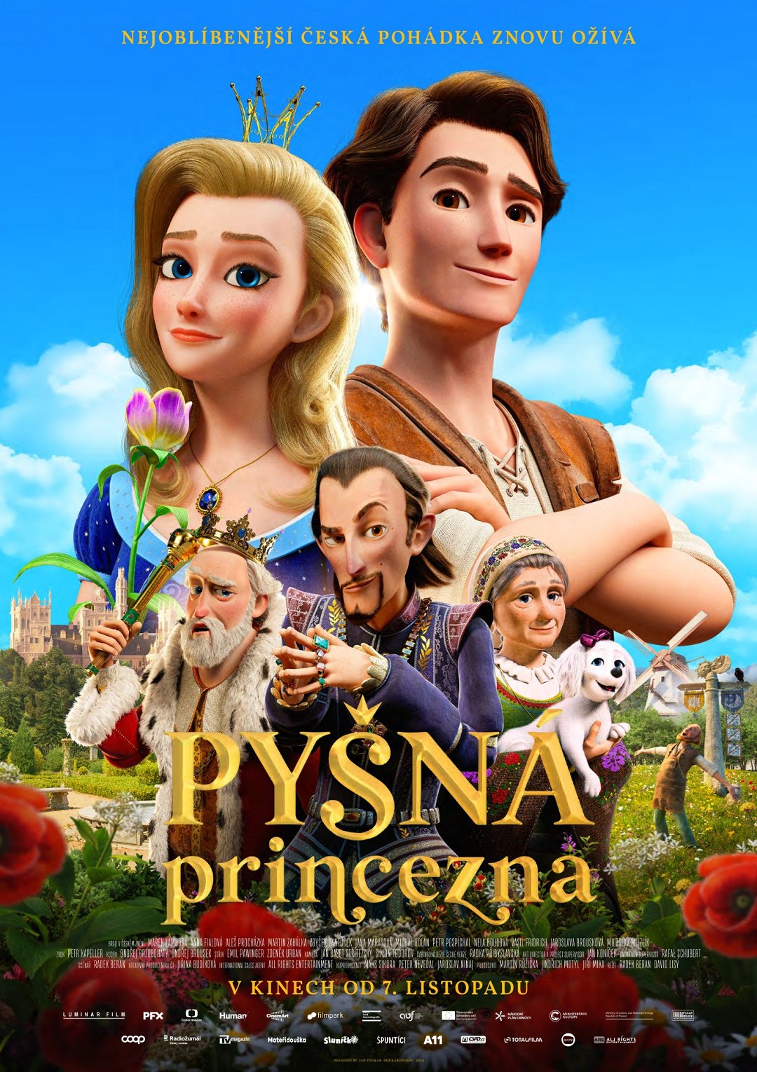 Pyšná princezna poster