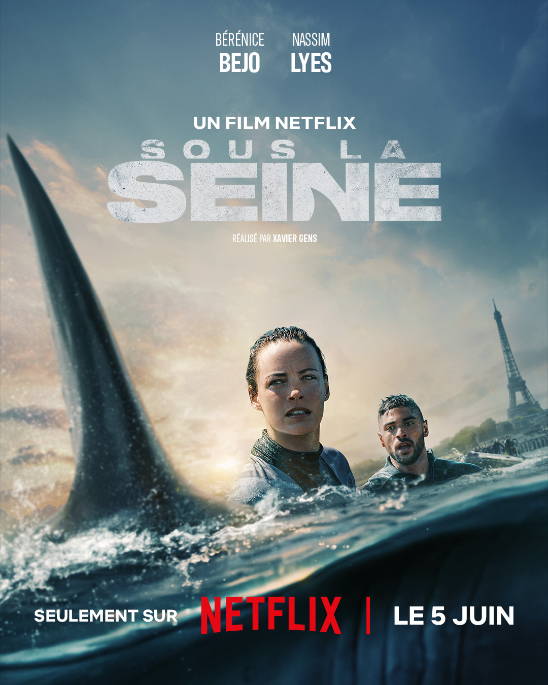 Žraloci v Paříži poster