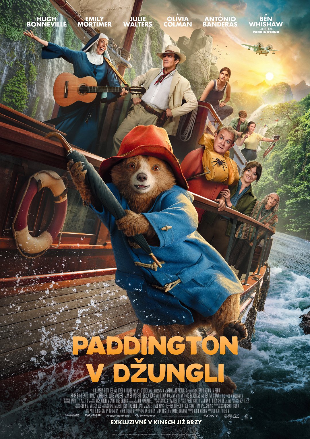 Paddington v džungli poster