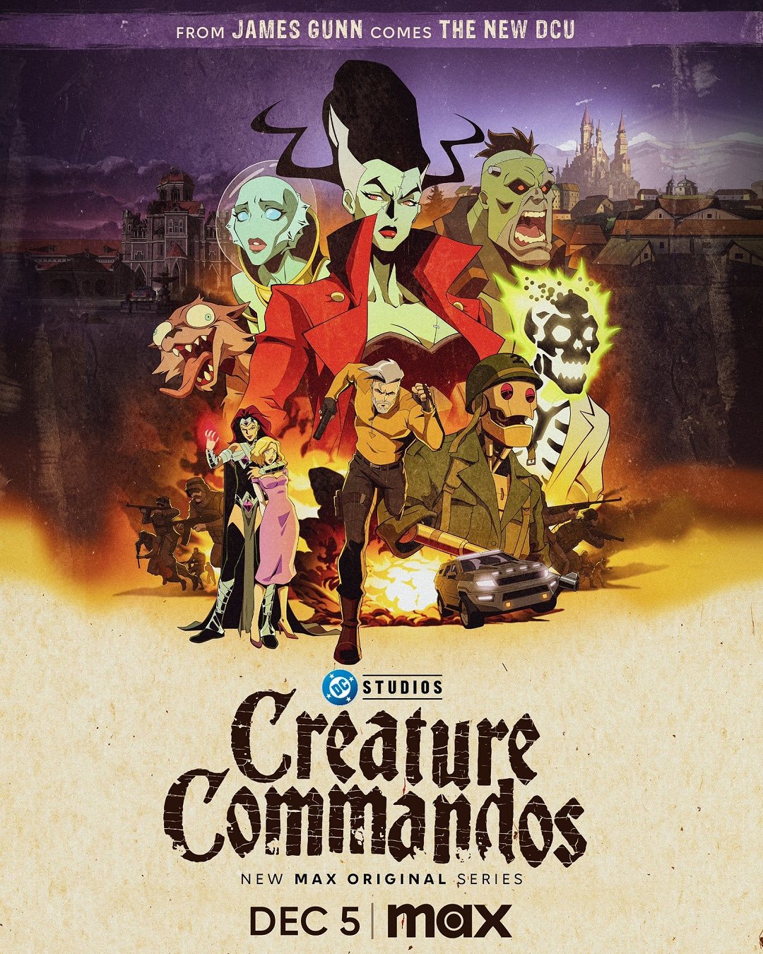 Creature Commandos poster