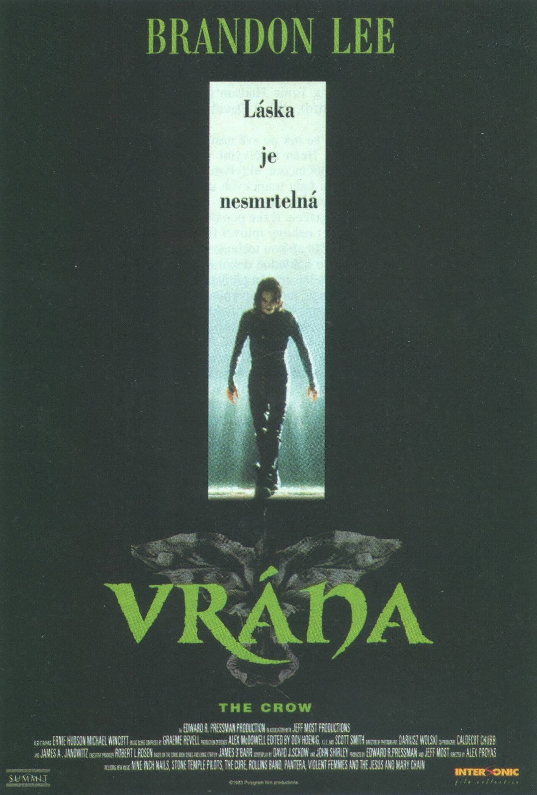 Vrána poster