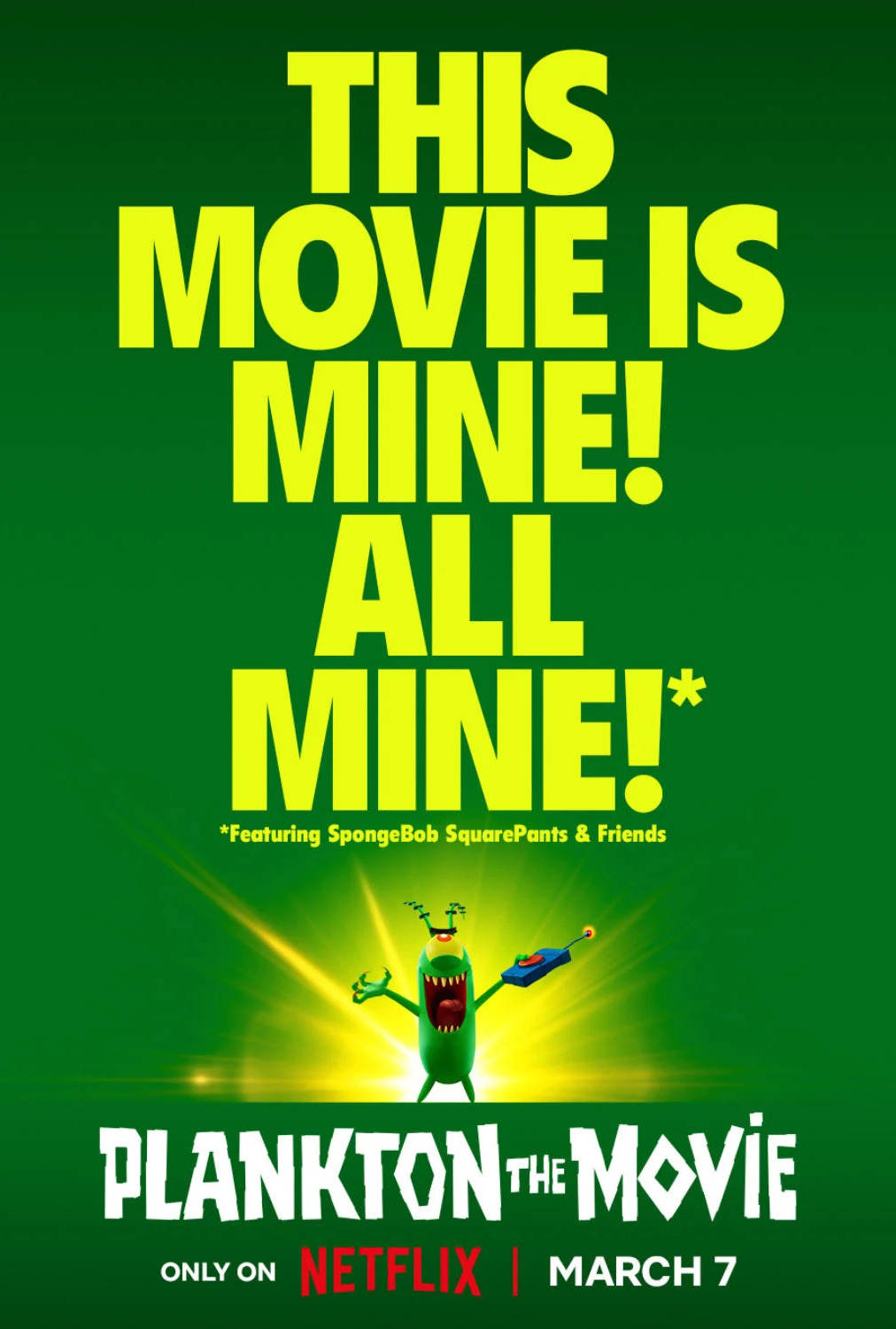 Plankton ve filmu poster