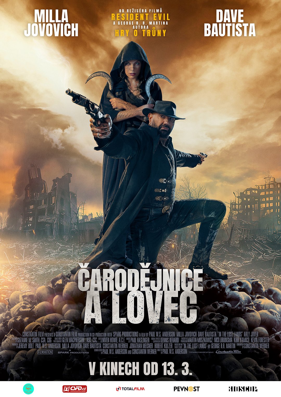 Čarodějnice a lovec poster