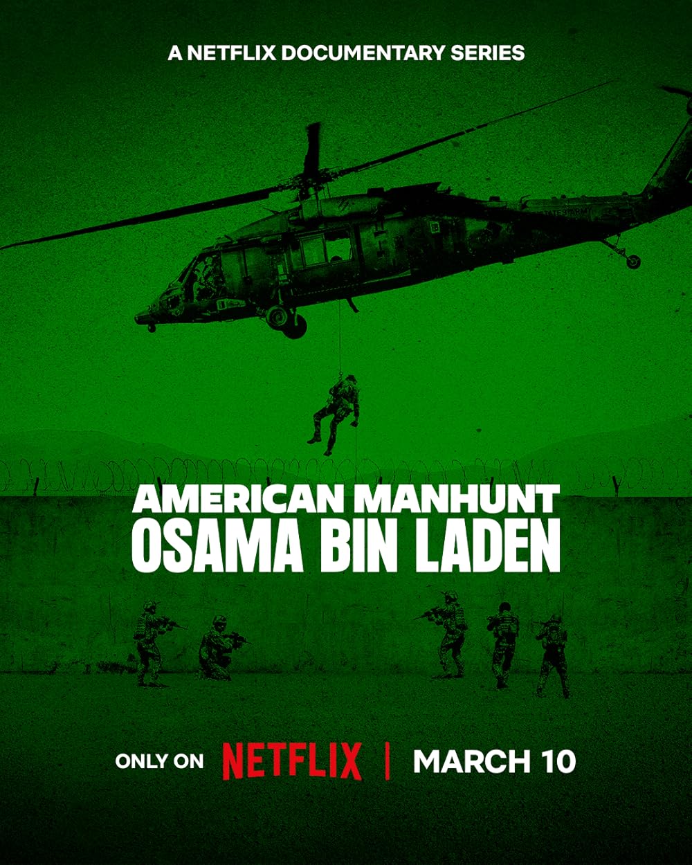 Americká štvanice: Usáma bin Ládin poster