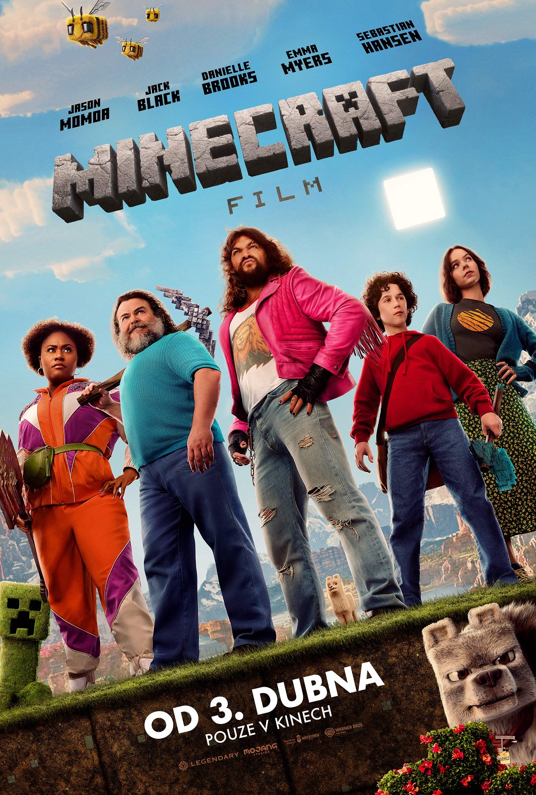 Minecraft film poster