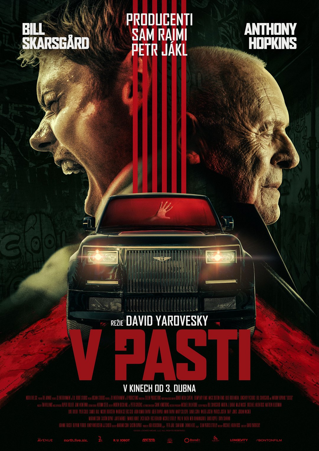 V pasti poster