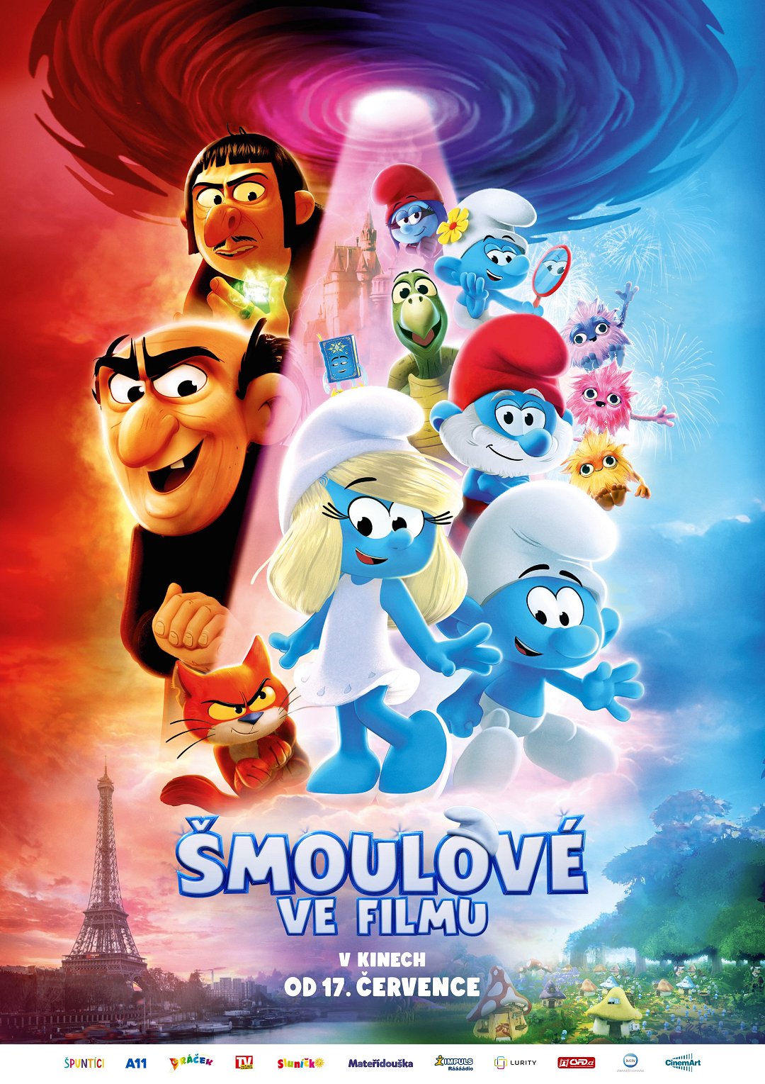 Šmoulové ve filmu poster