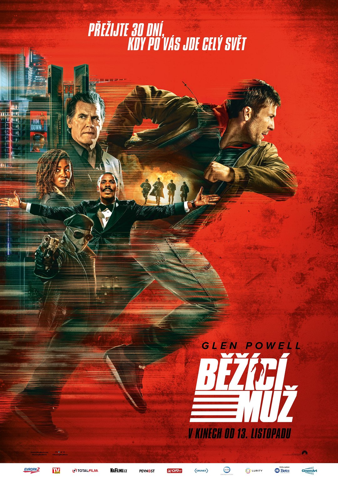 Běžící muž poster
