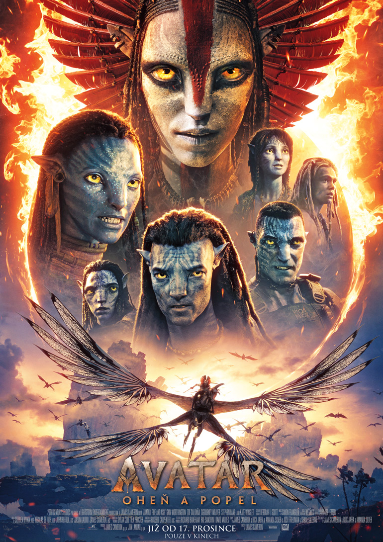 Avatar: Oheň a popel poster