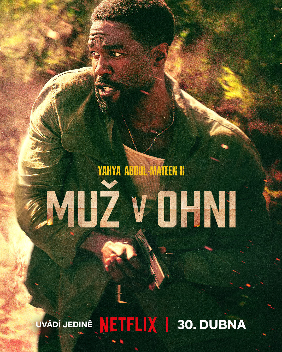Muž v ohni poster