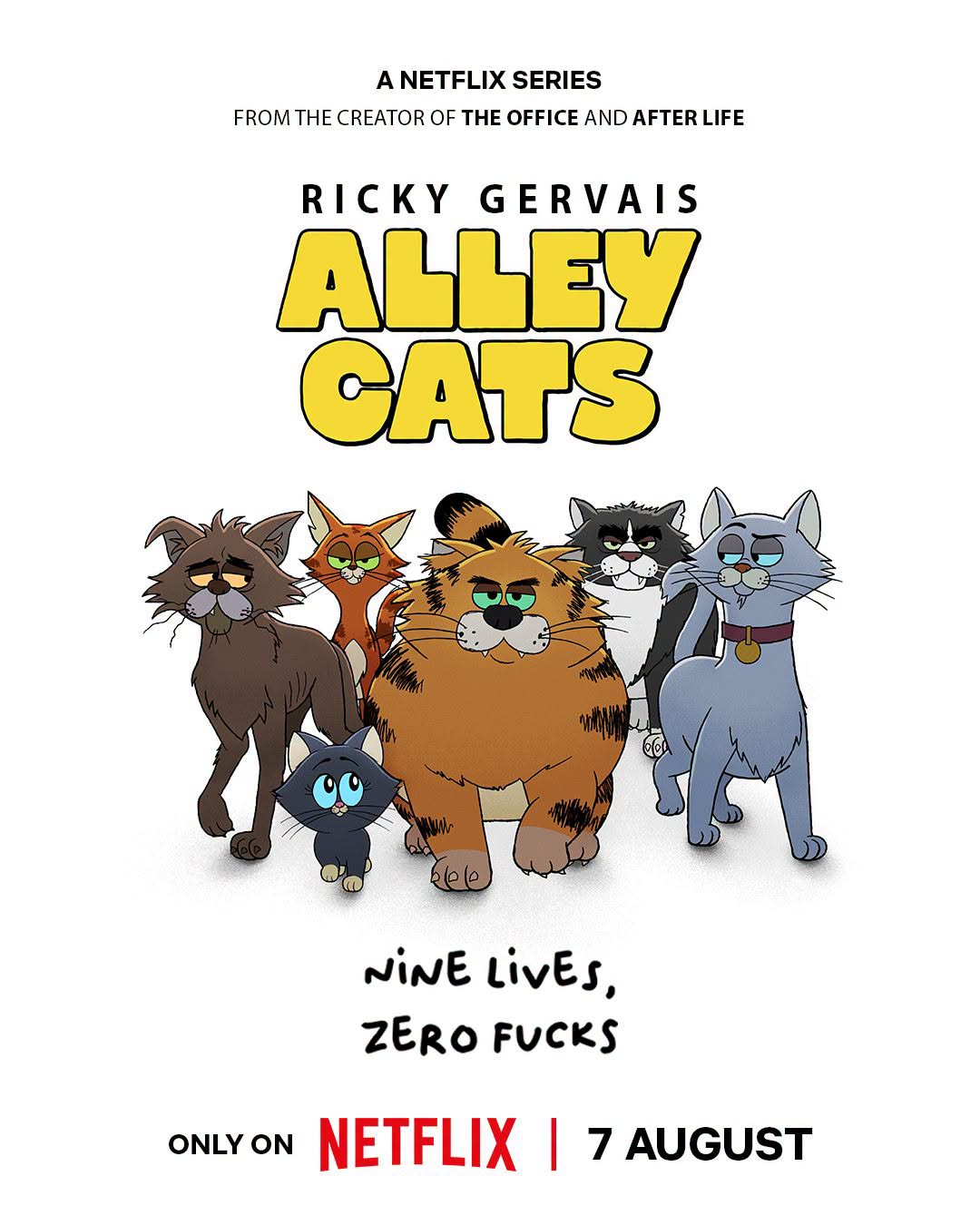 Ricky Gervais: Toulavé kočky poster