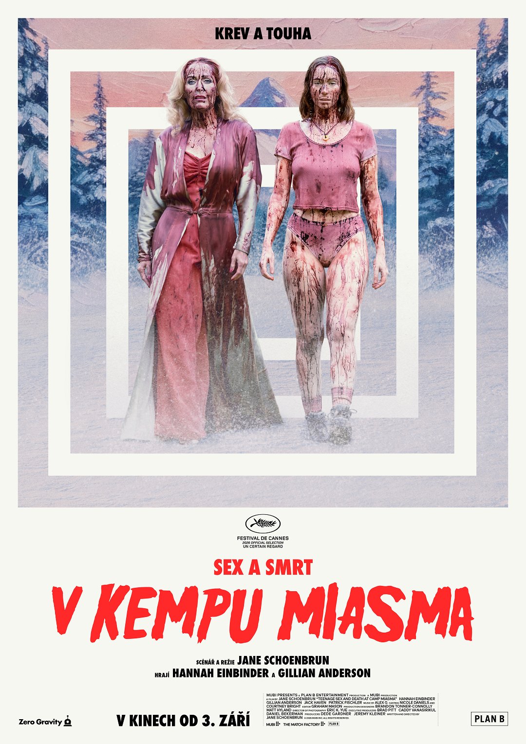 Sex a smrt v kempu Miasma poster