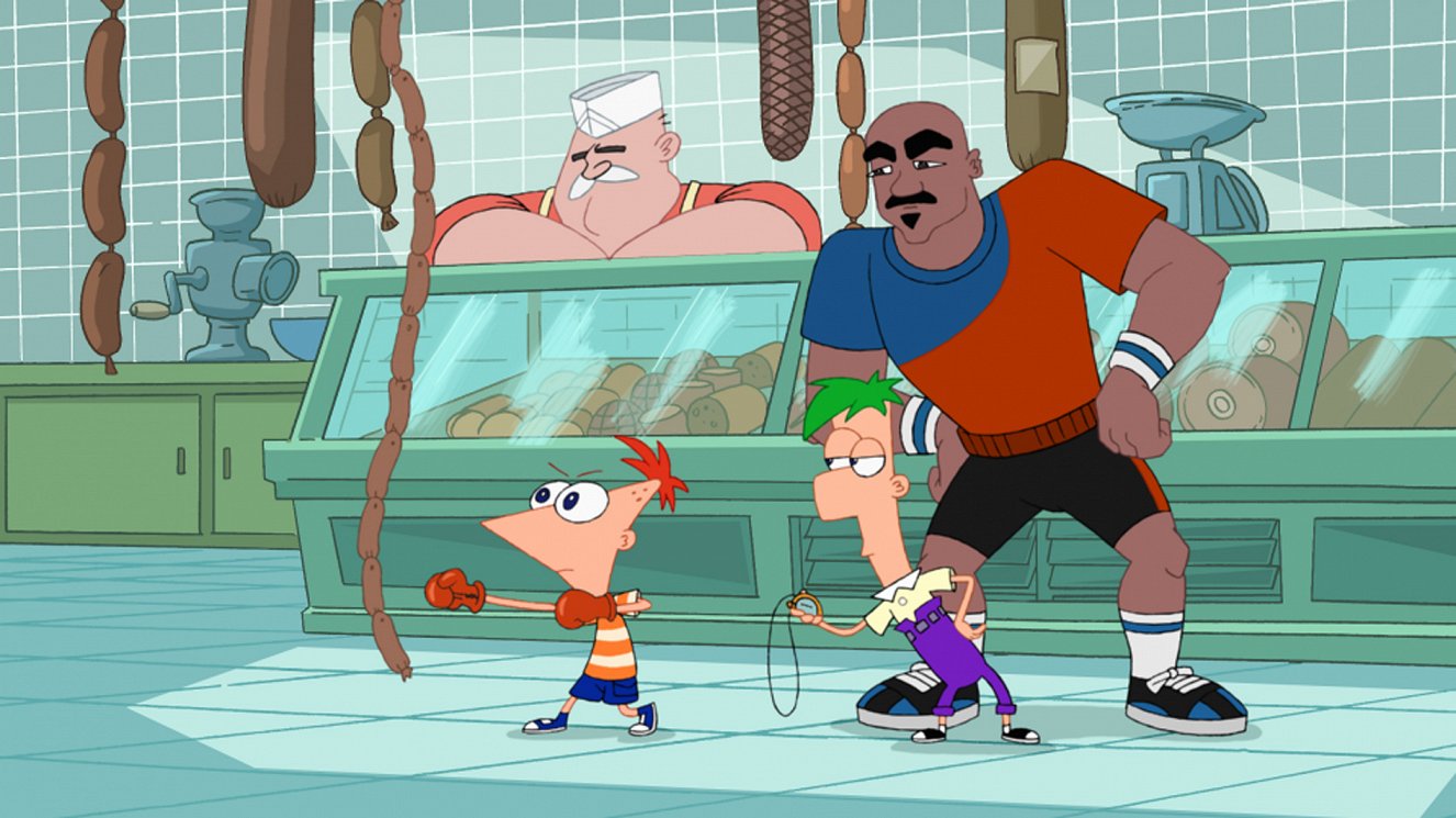 Phineas & Ferb Raging Bully (S01E06) (2008) Galerie Z epizody