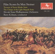 Film scores by Max Steiner: Treasure of Sierra Madre Suite / The Charge of the Light Brigade Suite