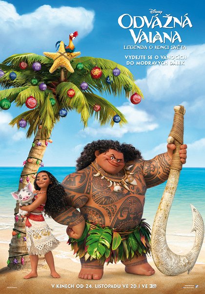 Odvážná vaiana legenda o konci světa moana