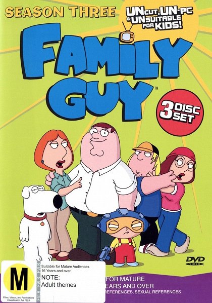 Family Guy - Season 3 (S03) (2001) | ČSFD.sk