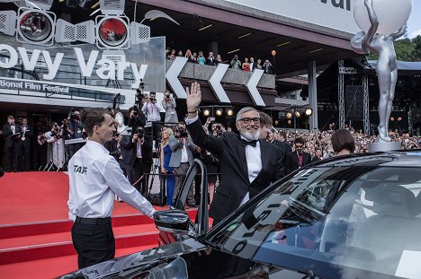 Arrival at the Opening Ceremony of the Karlovy Vary International Film Festival on June 30, 2017 - Jiří Bartoška - Z imprez