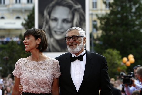 Arrival at the Opening Ceremony of the Karlovy Vary International Film Festival on June 30, 2017 - Jiří Bartoška - Eventos