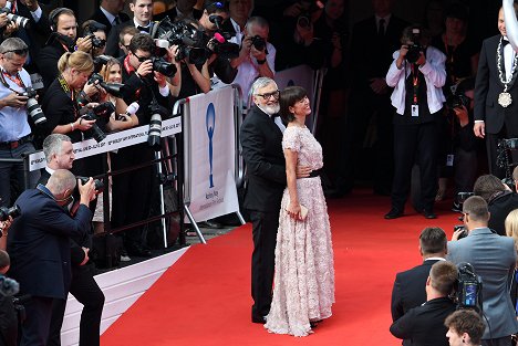 Arrival at the Opening Ceremony of the Karlovy Vary International Film Festival on June 30, 2017 - Jiří Bartoška - Z akcí