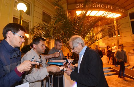 Arrival at the Karlovy Vary International Film Festival on July 3, 2017 - Ken Loach - Events