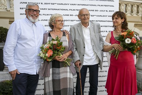 Arrival at the Karlovy Vary International Film Festival on July 6, 2017 - Jiří Bartoška, Václav Vorlíček - Eventos