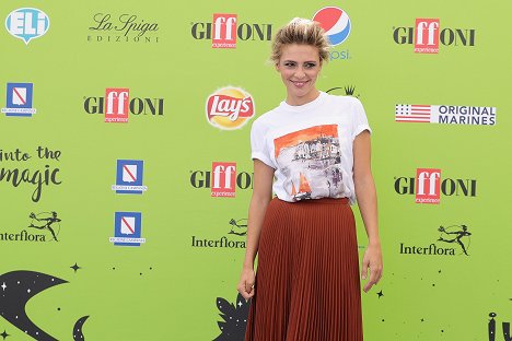 Actress Jasmine Trinca attends Giffoni Film Festival 2017 on July 14, 2017 in Giffoni Valle Piana, Italy - Jasmine Trinca - Tapahtumista