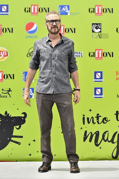 Marco Giallini attends Giffoni Film Festival 2017 on July 17, 2017 in Giffoni Valle Piana, Italy - Marco Giallini - Evenementen