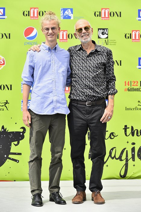 Ludovico Girardello and Gabriele Salvatores attend Giffoni Film Festival 2017 on July 21, 2017 in Giffoni Valle Piana, Italy - Gabriele Salvatores - Events