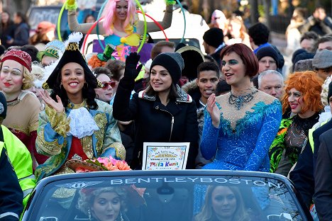 The Hasty Pudding Theatricals, the oldest theatrical organization in the United States, welcomed actress, Mila Kunis, to Harvard University, where she received her Woman of the Year award (January 25th, 2018) - Mila Kunis - Veranstaltungen
