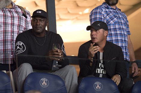 Michael Jordan visits Paris Saint-Germain in Paris on September 13, 2018 - Michael Jordan - Z imprez