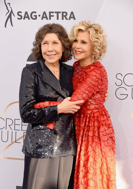 Lily Tomlin and Jane Fonda attend the 25th Annual Screen Actors Guild Awards at The Shrine Auditorium on January 27, 2019 in Los Angeles, California - Lily Tomlin, Jane Fonda - Tapahtumista
