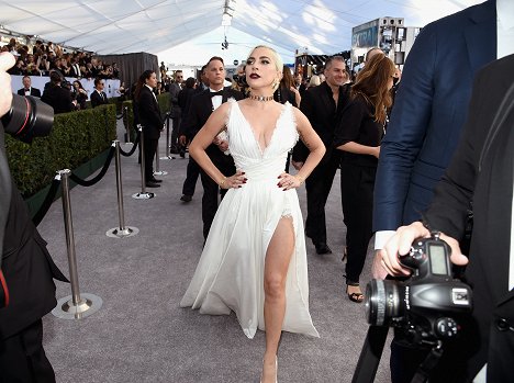 Lady Gaga attends the 25th Annual Screen Actors Guild Awards at The Shrine Auditorium on January 27, 2019 in Los Angeles, California - Lady Gaga