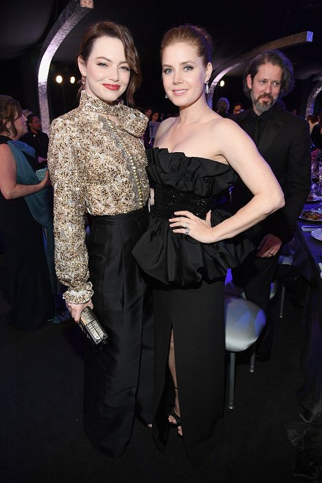 Emma Stone and Amy Adams attend the 25th Annual Screen Actors Guild Awards at The Shrine Auditorium on January 27, 2019 in Los Angeles, California - Emma Stone, Amy Adams - Tapahtumista