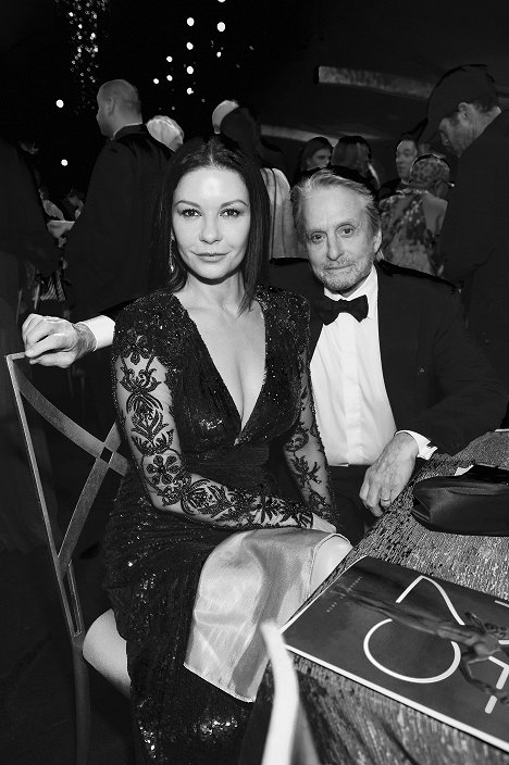 Catherine Zeta-Jones and Michael Douglas during the 25th Annual Screen Actors Guild Awards at The Shrine Auditorium on January 27, 2019 in Los Angeles, California - Catherine Zeta-Jones, Michael Douglas - Z imprez