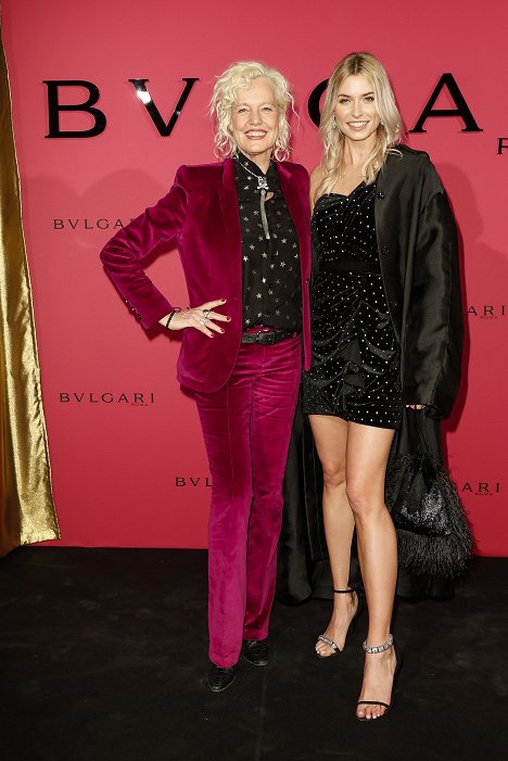 Ellen von Unwerth and Lena Gercke during the Bulgari party with the motto #Starsinbulgari on February 7, 2019 in Berlin, Germany - Lena Gercke - Events
