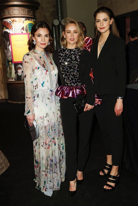 Nadine Warmuth, Caro Cult and Laura Berlin during the Bulgari party with the motto #Starsinbulgari on February 7, 2019 in Berlin, Germany - Nadine Warmuth, Caro Cult, Laura Berlin - Tapahtumista