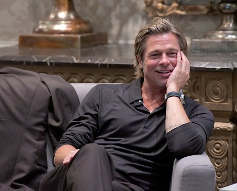Brad Pitt surprised guests at the Breitling Summit in Beverly Hills, which took place in the Wetherly Garden of the Four Seasons Hotel LA at Beverly Hills - Brad Pitt - Events