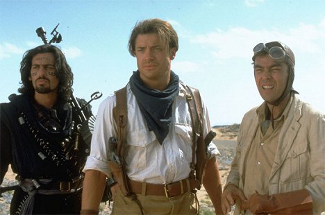 Oded Fehr, Brendan Fraser, John Hannah - La momia - De la película