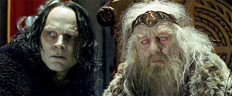 Brad Dourif, Bernard Hill - The Lord of the Rings: The Two Towers - Photos