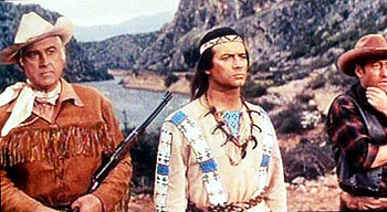 Stewart Granger, Pierre Brice, Milan Srdoc - Winnetou i król nafty - Z filmu