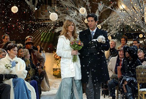 Jennifer Aniston, David Schwimmer - Friends - The One with Phoebe's Wedding - Photos