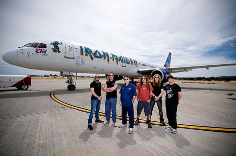 Adrian Smith, Nicko McBrain, Bruce Dickinson, Steve Harris, Janick Gers, Dave Murray - Iron Maiden: Flight 666 - Filmfotók