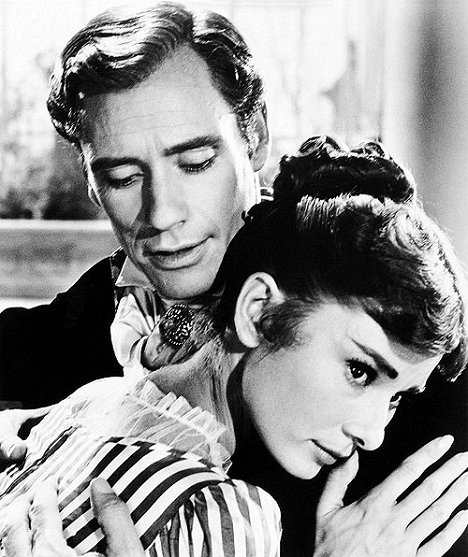 Mel Ferrer, Audrey Hepburn - Guerra y paz - De la película