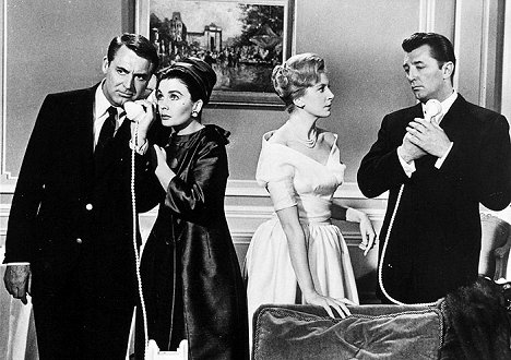 Cary Grant, Jean Simmons, Deborah Kerr, Robert Mitchum - Vor Hausfreunden wird gewarnt - Filmfotos