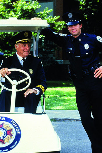 Steve Guttenberg, George Gaynes - Policejní akademie 3 - Z filmu